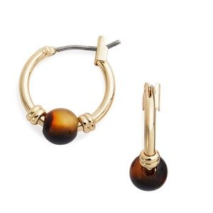 Lauren Ralph Lauren Gold Tone w/Tortoise Earrings
